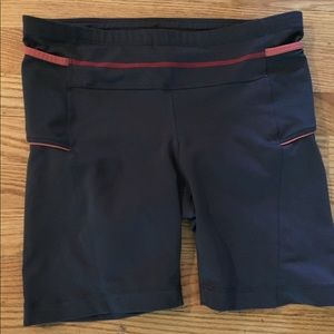 Athletes spandex running shorts